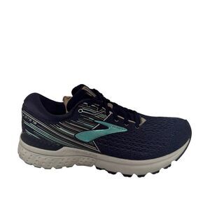 Women’s brooks adrenaline 19 athletic running shoes size 10 B blue